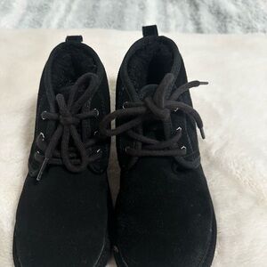 UGG Kids Black Sneakers